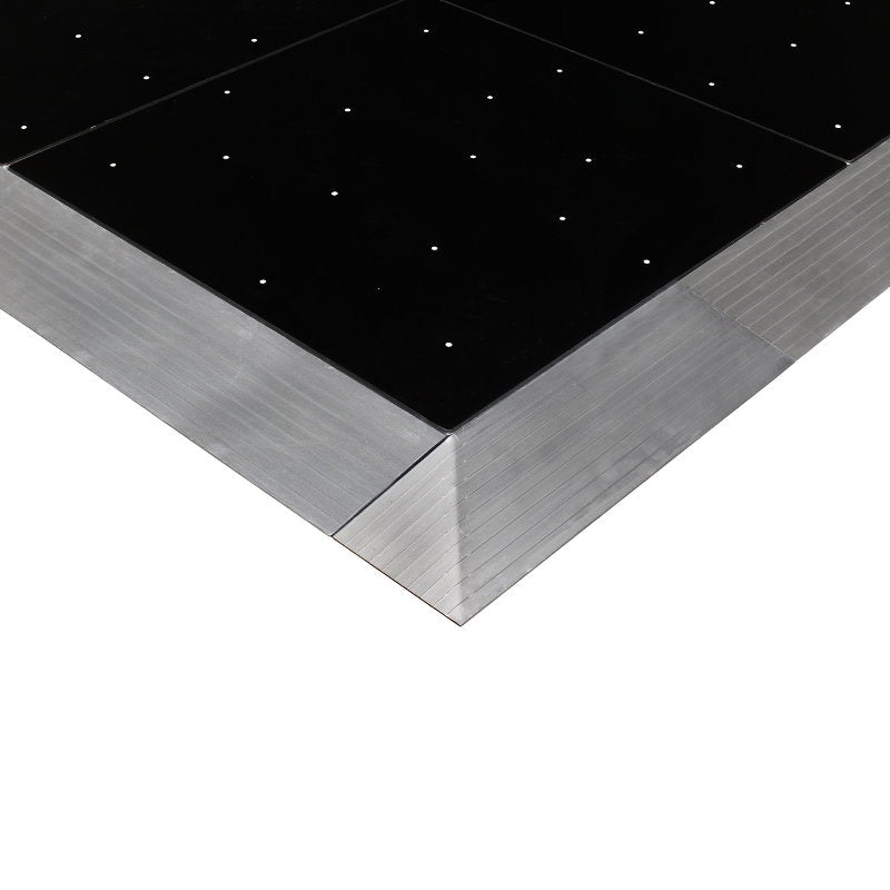 LEDJ Black Starlit 2ft x 4ft Dance Floor Panel - Alternate View 1