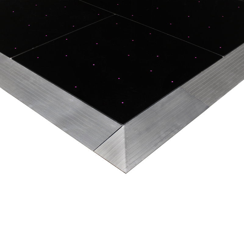 LEDJ Black RGB Starlit 2ft x 2ft Dance Floor Panel (4 sided) - Alternate View 13