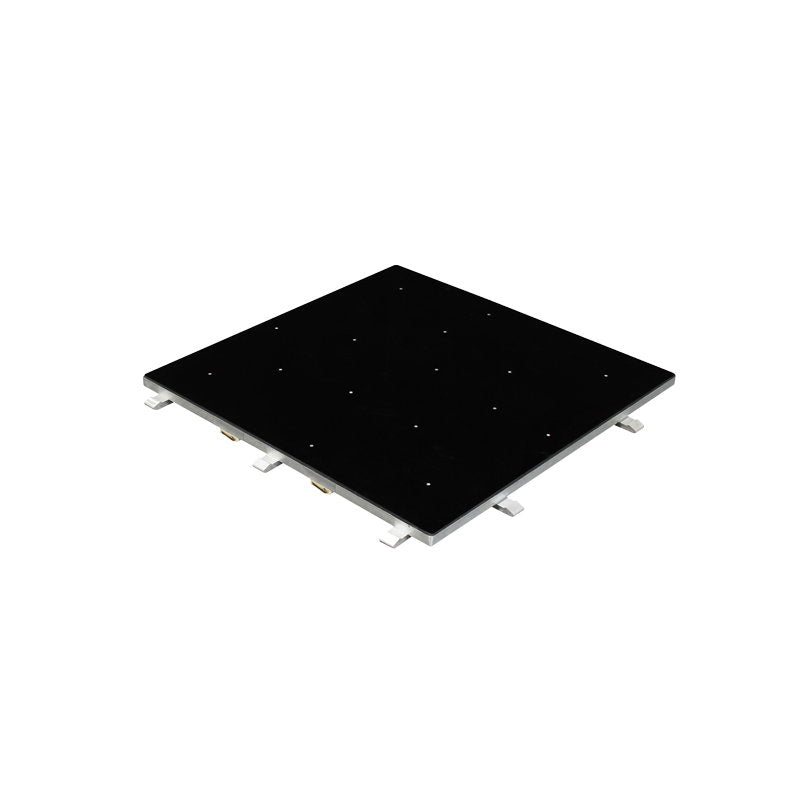 LEDJ Black RGB Starlit 2ft x 2ft Dance Floor Panel (4 sided) - Main View