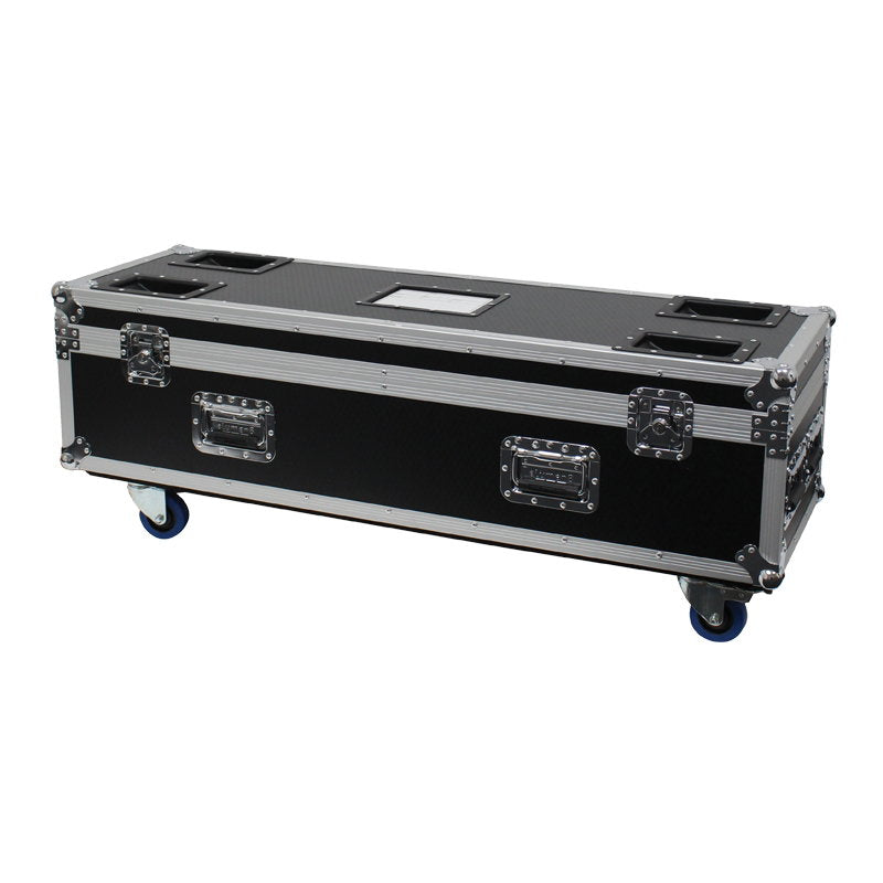 LEDJ Starlit Dance Floor Edge Trim Flight Case - Back Panel and Connections