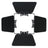 LEDJ Performer 200 Quad Barn Door - Alternate View 3