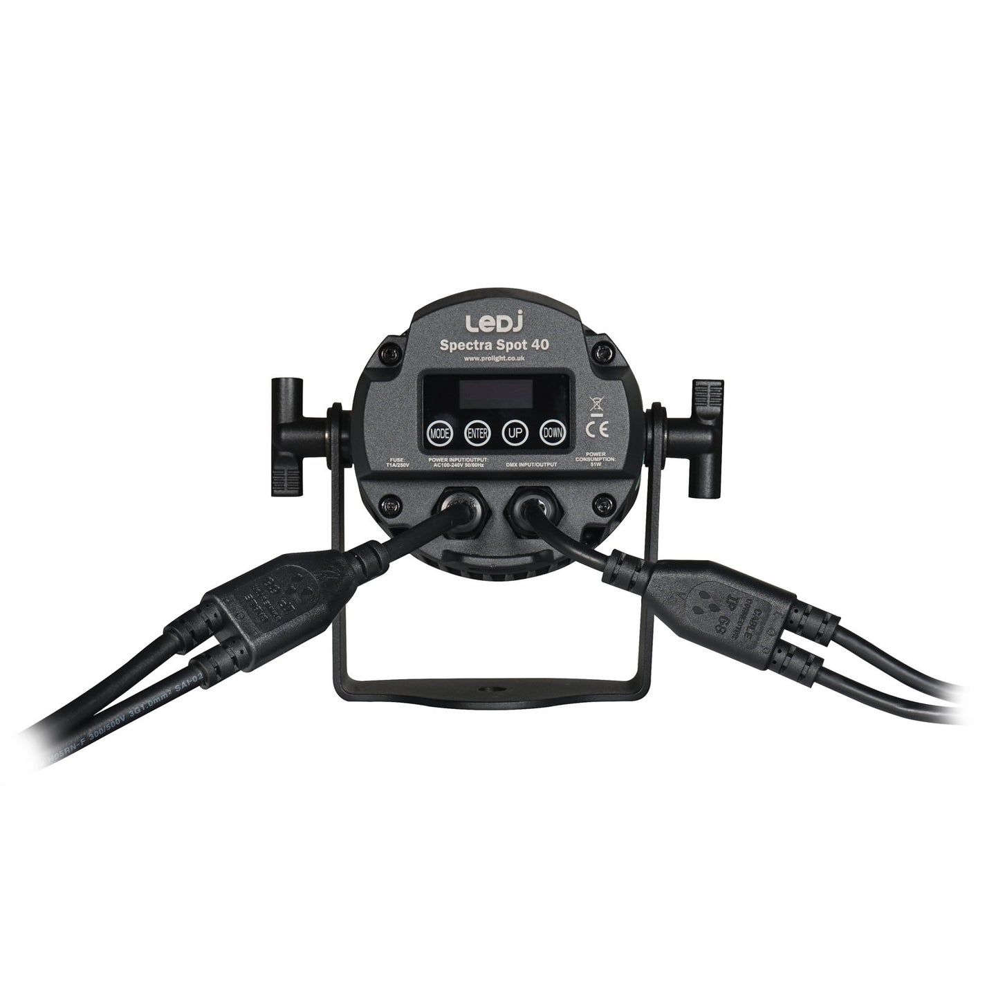 LEDJ Spectra Spot 40 RGBW Exterior Fixture - Main View