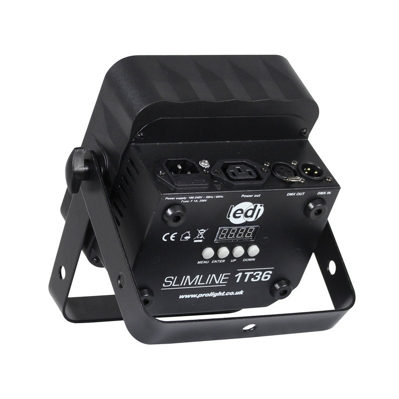 LEDJ Slimline 1T36 COB - Back Panel and Connections