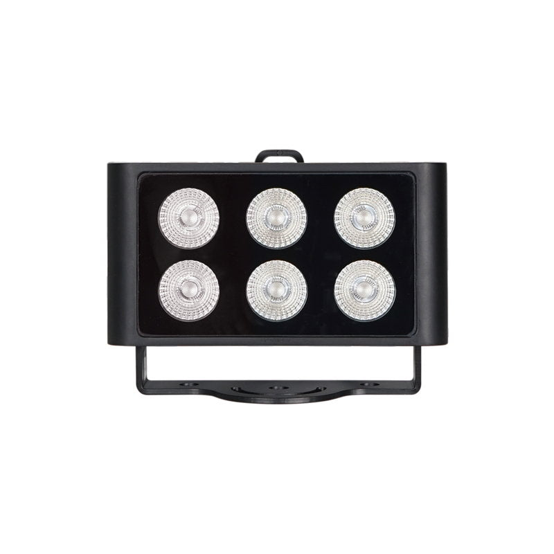 LEDJ Spectra Flood Q6HEX Exterior Fixture - Back Panel and Connections