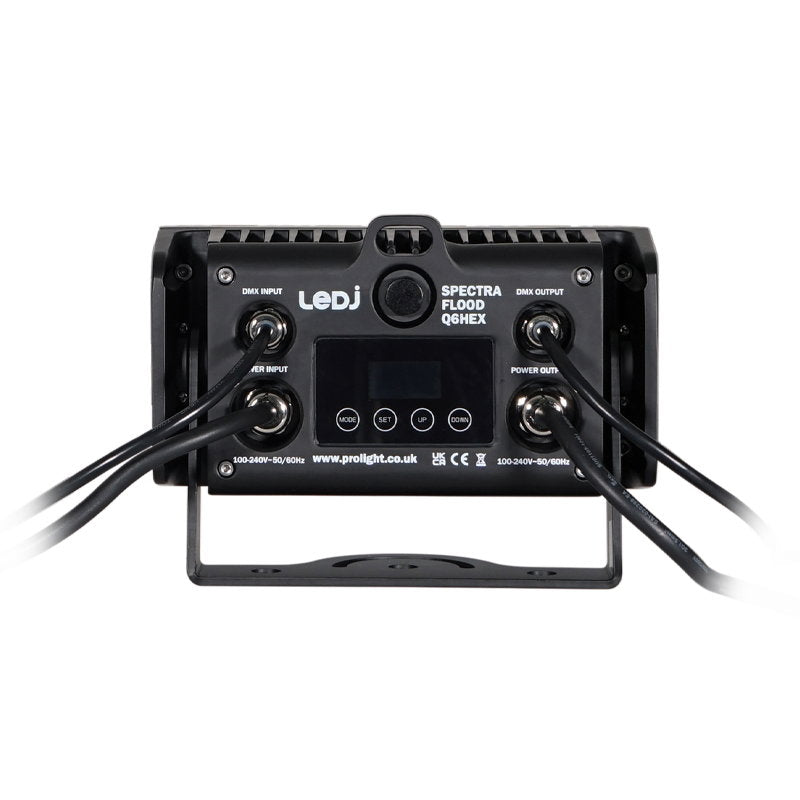 LEDJ Spectra Flood Q6HEX Exterior Fixture - Main View