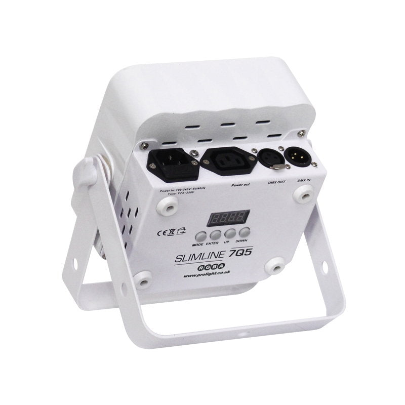 LEDJ Slimline 7Q5 RGBA (White Housing) - Alternate View 4