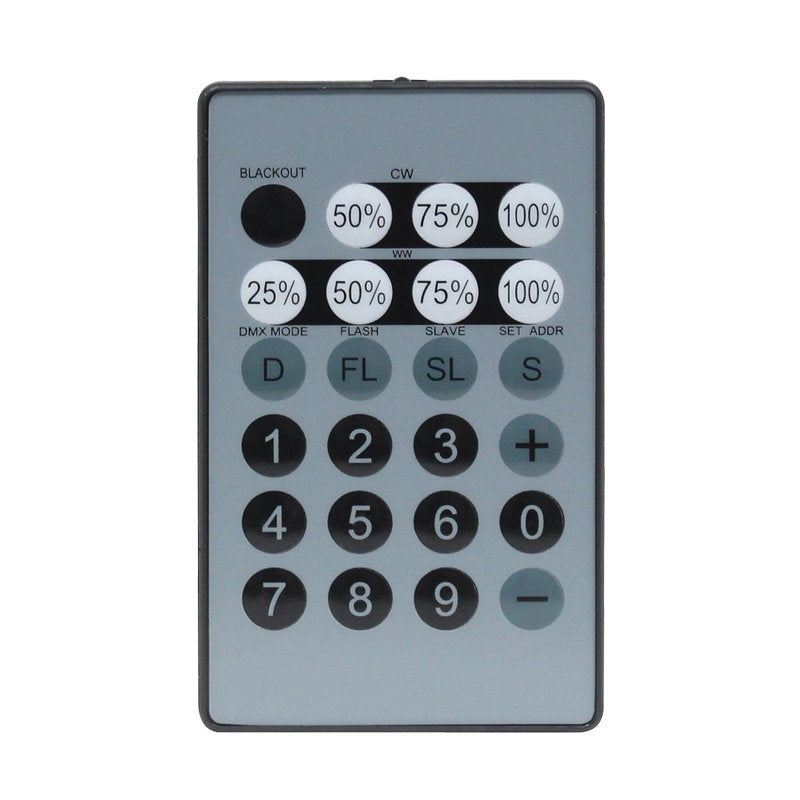 LEDJ IR Remote for LEDJ159 - Main View