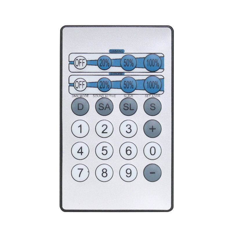 LEDJ IR Remote for CW WW and UV Fixtures - Main View