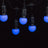 Venutec Vinci Topaz RGBW Weather Resistant Golf Ball LED Lamp ES - Back Panel and Connections