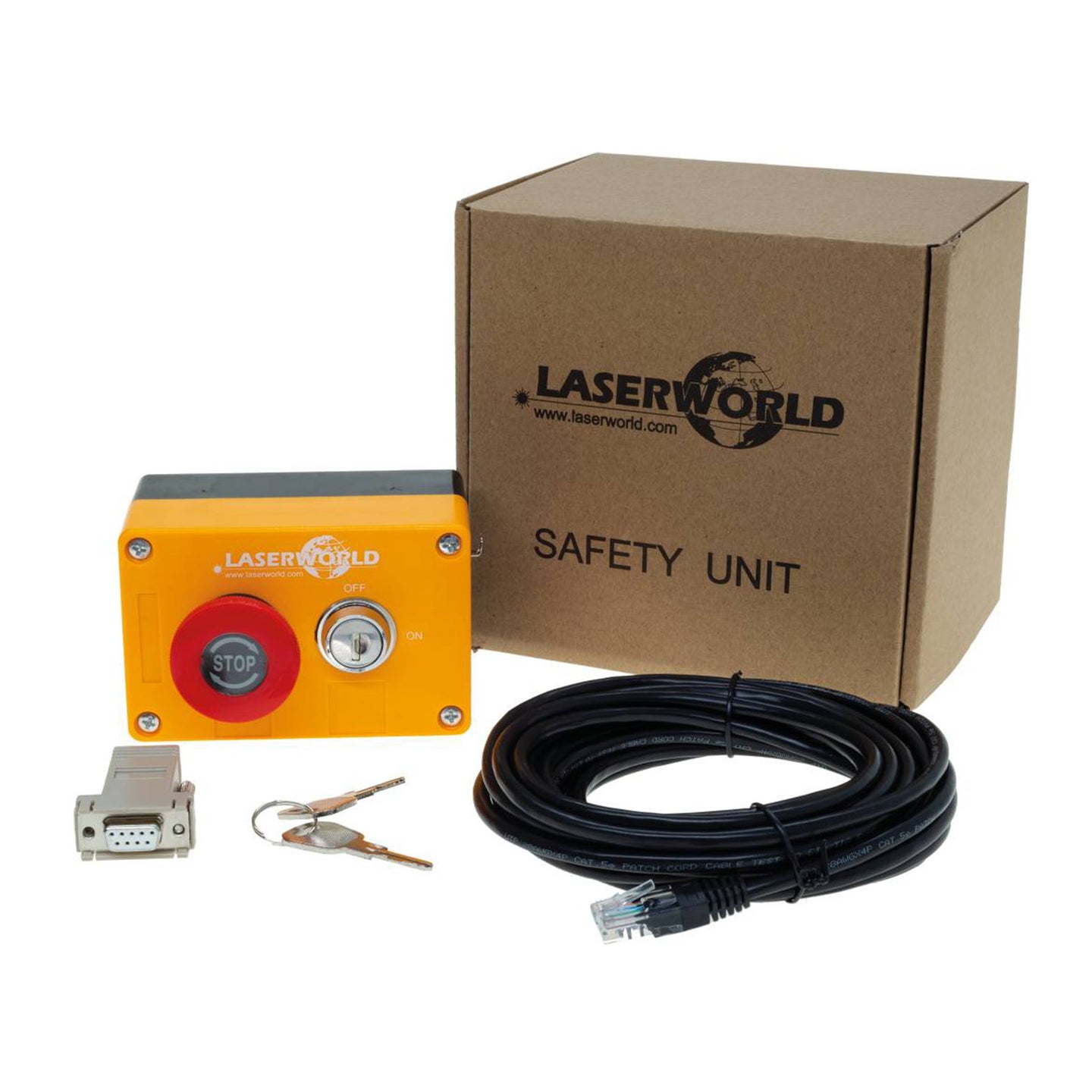 Laserworld SAFETY UNIT - Back Panel and Connections