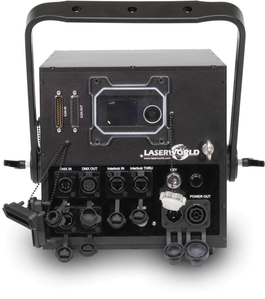 Laserworld PL-20 RGB Show Laser - Back Panel and Connections