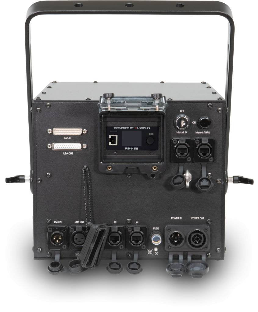 Laserworld DS-30.000 IP65 FB4 Diode Series Laser - Back Panel and Connections