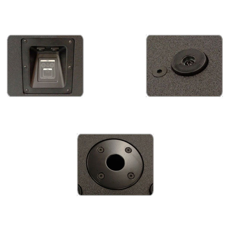 Lynx Pro-Audio BS-118 18" 1200W Subwoofer Black - Alternate View 1
