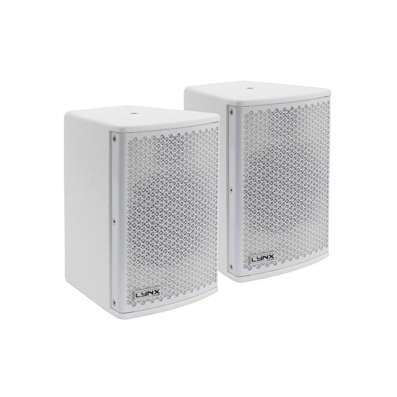Lynx Pro-Audio QB-5 5" 160W Loudspeaker White (Pair) - Main View