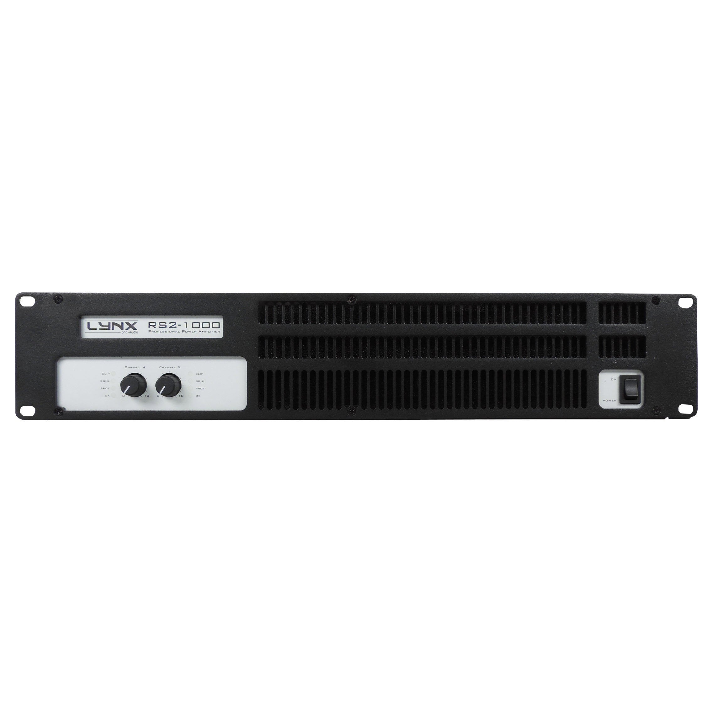 Lynx Pro-Audio RS2-1000 2 x 500W Power Amplifier - Main View