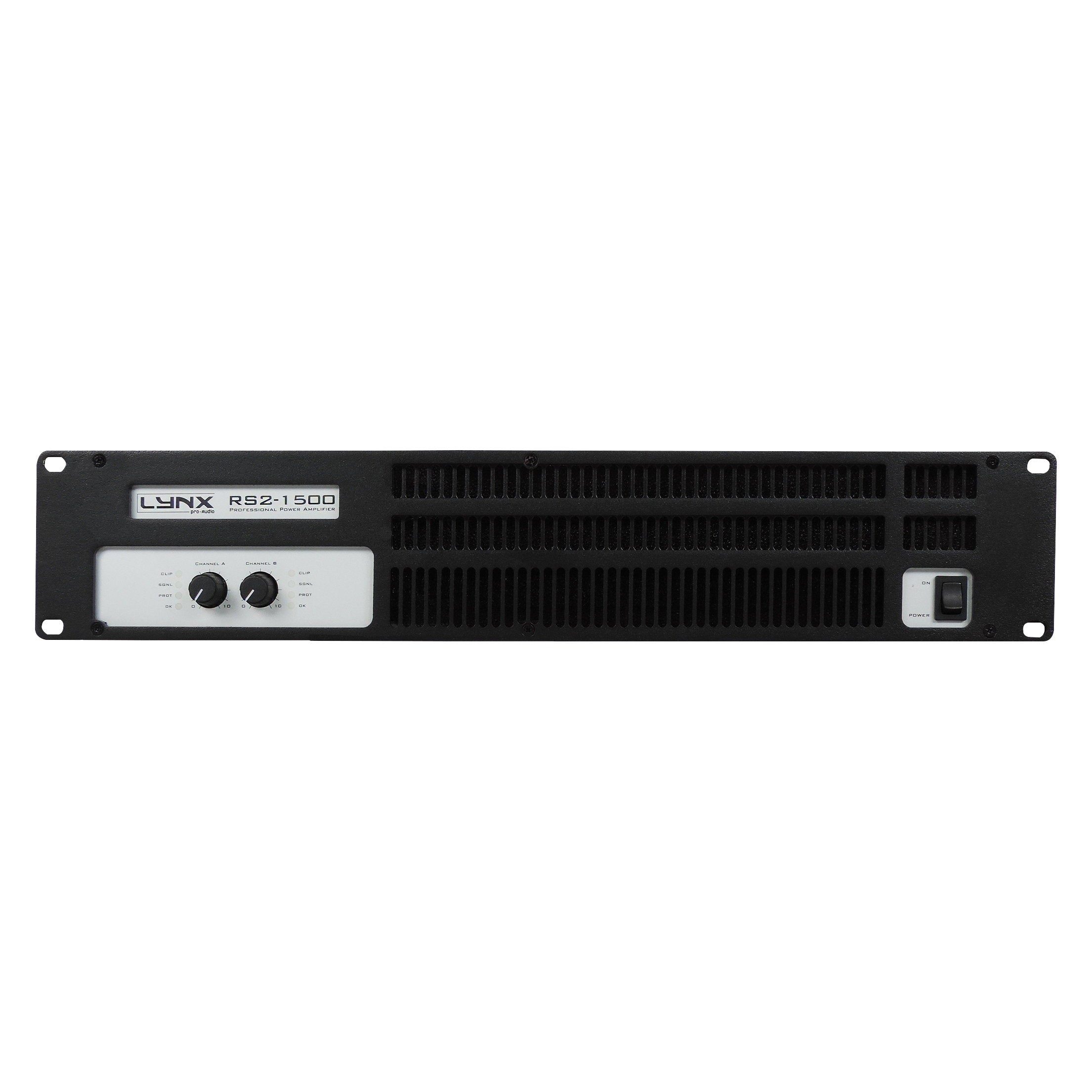 Lynx Pro-Audio RS2-1500 2 x 700W Power Amplifier - Main View