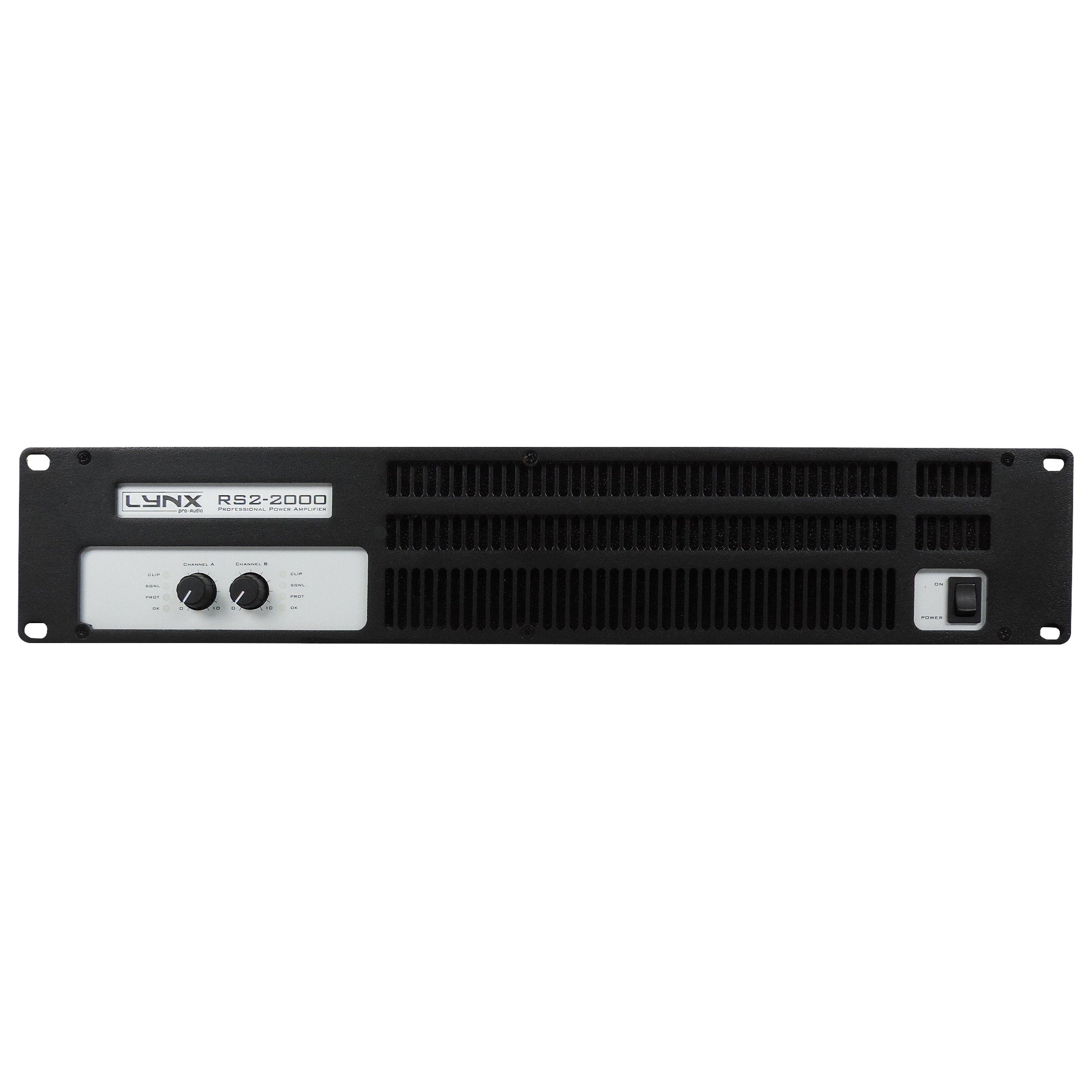 Lynx Pro-Audio RS2-2000 2 x 1000W Power Amplifier - Alternate View 1