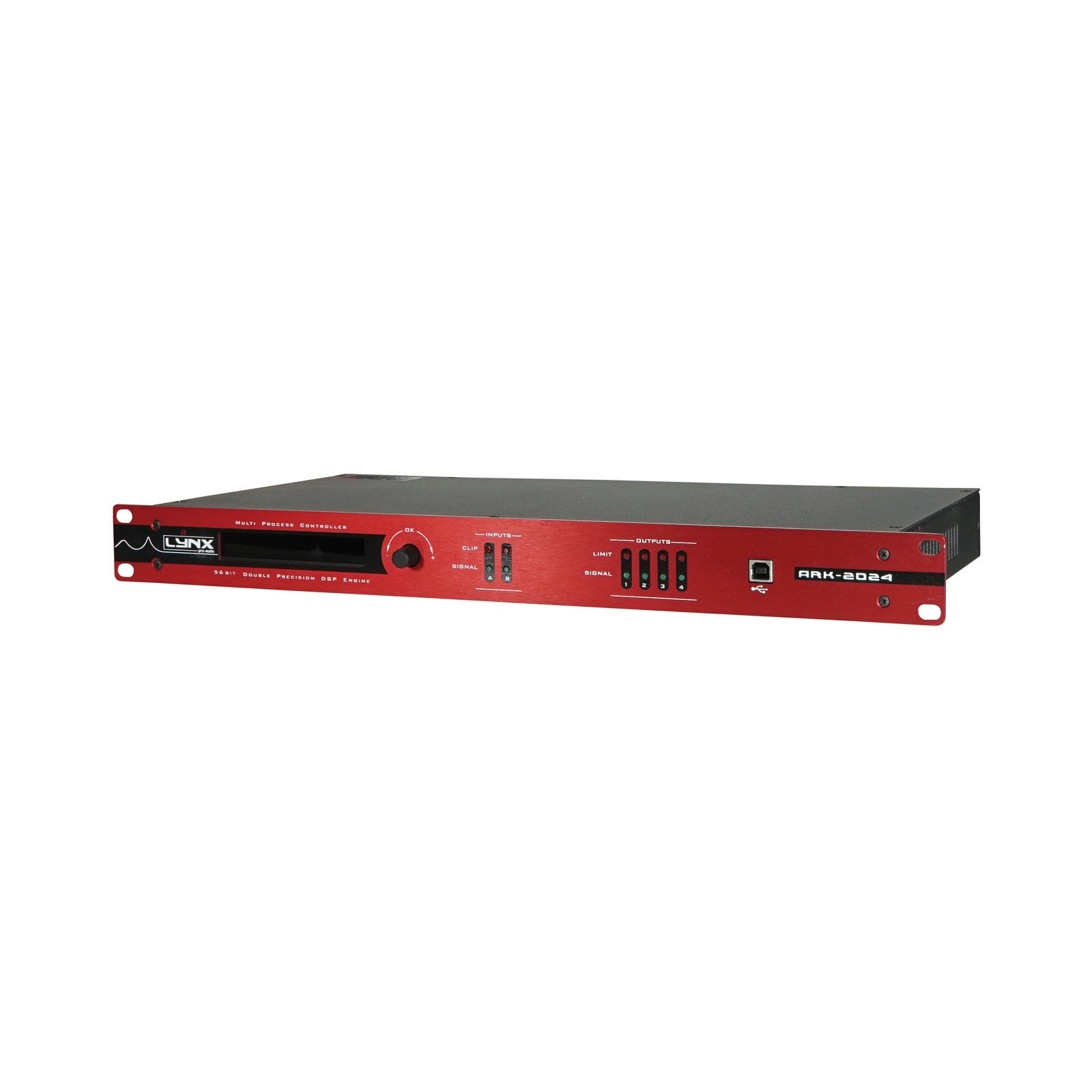 Lynx Pro-Audio ARK-2024 Loudspeaker Processor 56-bit 2 in 4 out - Alternate View 1