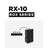 Lynx Pro-Audio Full Range 10" Loudspeaker ROX-10 - Back Panel and Connections