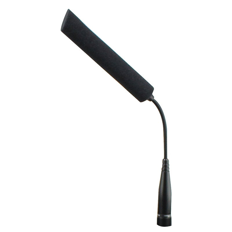W Audio Gooseneck Microphone - Back Panel and Connections