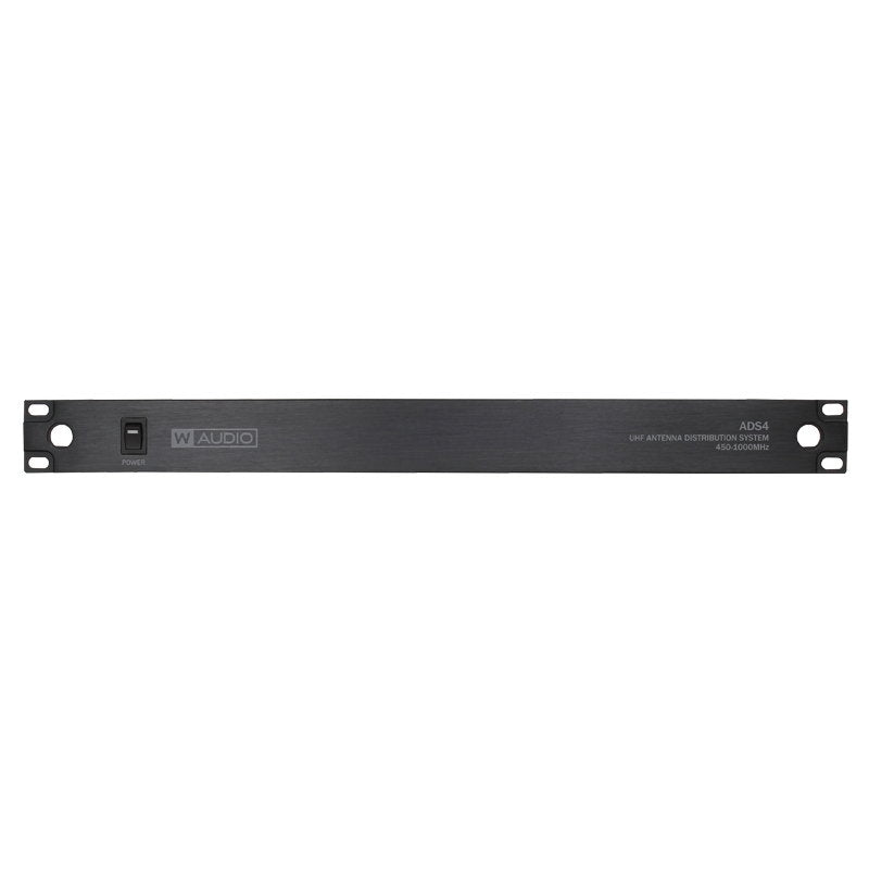 W Audio ADS4 UHF Antenna Distributor - Back Panel and Connections