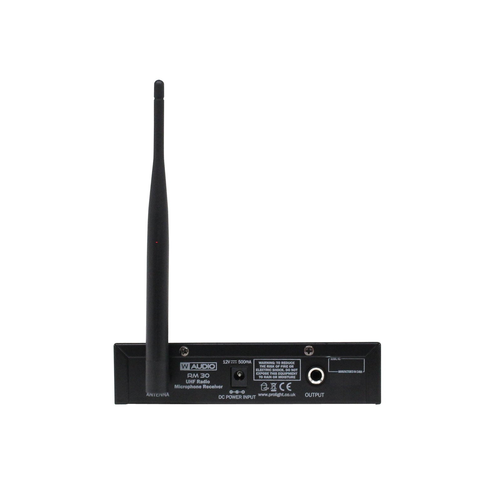 W Audio RM 30 UHF Handheld Radio Microphone System (863.1Mhz) - Alternate View 1