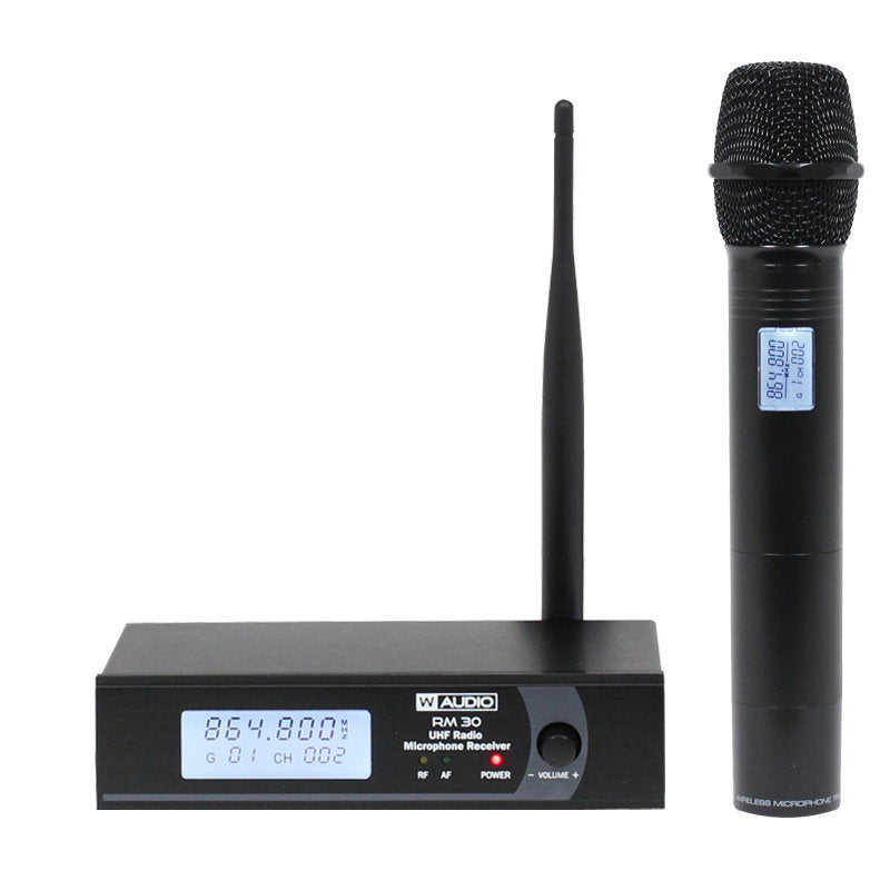 W Audio RM 30 UHF Handheld Radio Microphone System (864.8Mhz) - Alternate View 3