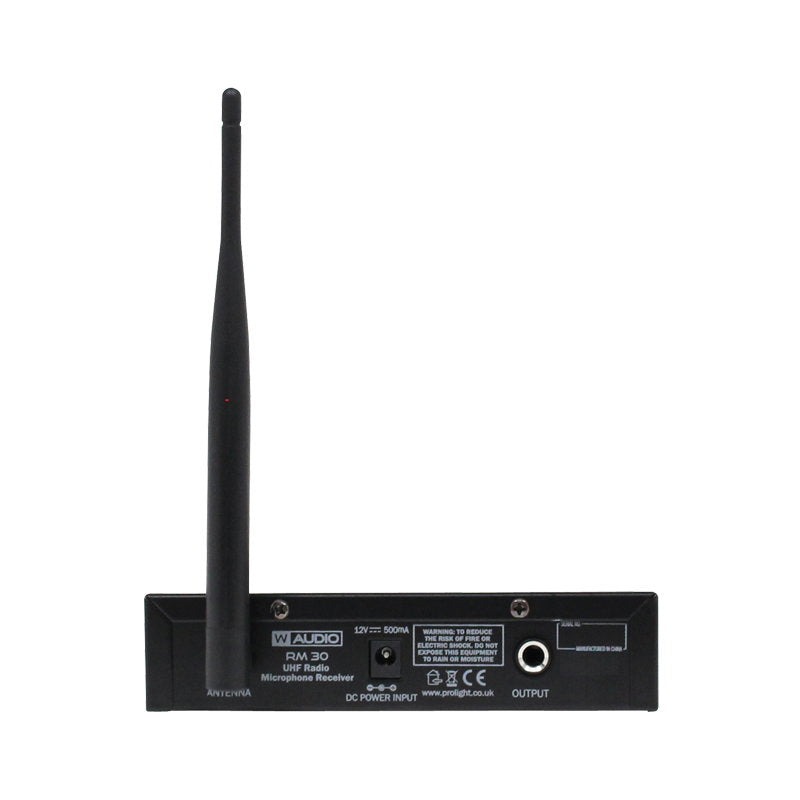 W Audio RM 30 UHF Handheld Radio Microphone System (864.8Mhz) - Alternate View 6