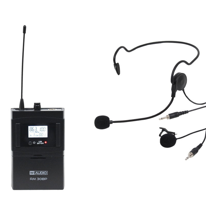 W Audio RM 30BP UHF Beltpack Add On kit (863.1Mhz) - Main View