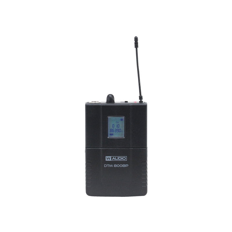 W Audio DTM 800BP Add On Beltpack Kit (863-865Mhz) V2 Software - Alternate View 3
