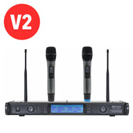 W Audio DTM 600H Twin Handheld Diversity System (606.0Mhz-614.0Mhz) V2 Software - Main View