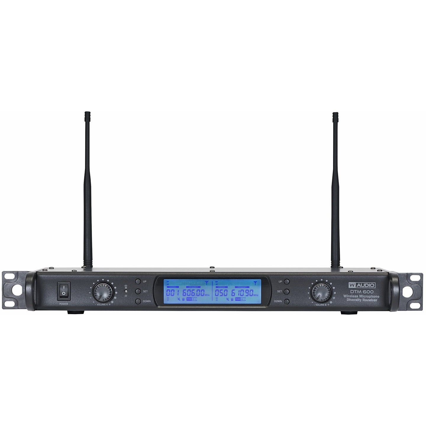 W Audio DTM 600H Twin Handheld Diversity System (606.0Mhz-614.0Mhz) V2 Software - Alternate View 10
