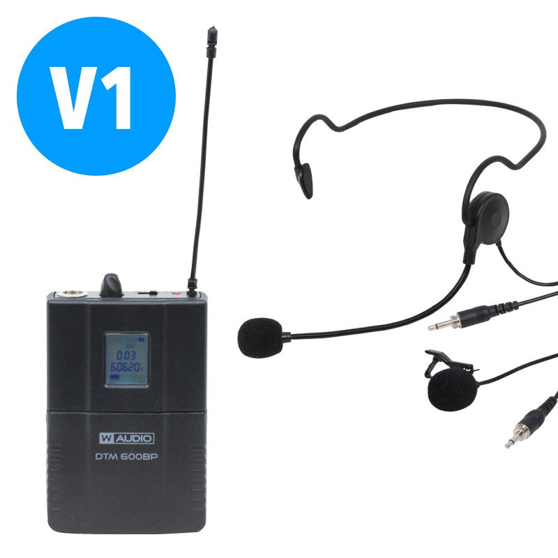 W Audio DTM 600BP Add On Beltpack Kit (606.0Mhz-614.0Mhz) V1 Software - Main View