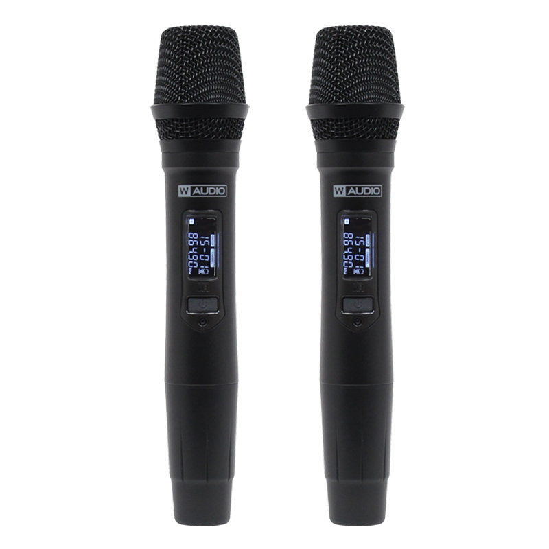 W Audio DM 800H Twin Handheld UHF System (863.0Mhz-865.0Mhz) - Alternate View 1