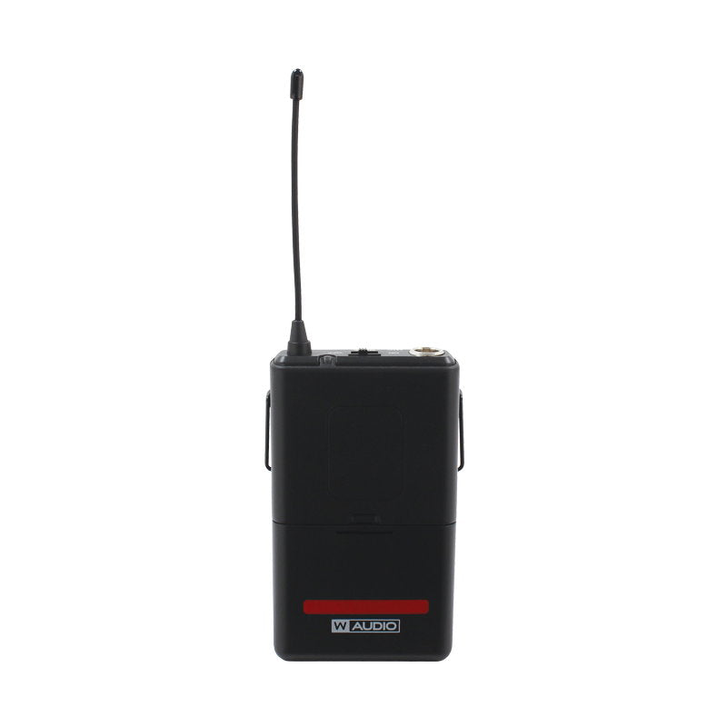 W Audio RM Quartet Beltpack Kit (864.99Mhz) - Back Panel and Connections