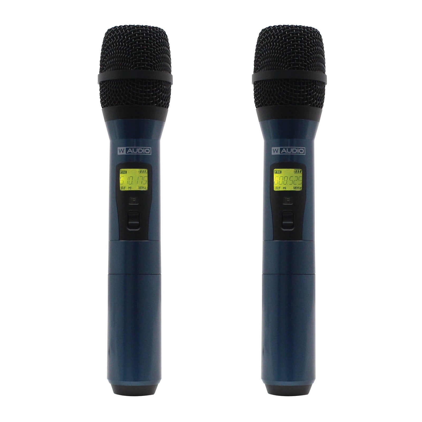 W Audio DQM 600H Quad Handheld UHF Radio Microphone System (606Mhz-614Mhz) - Alternate View 3