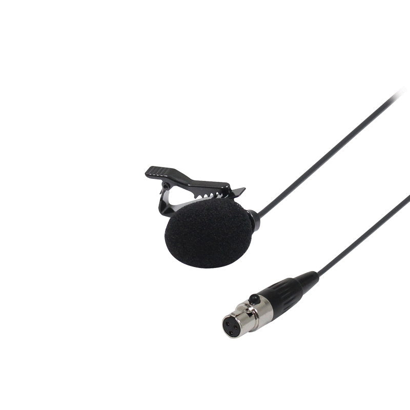 W Audio DQM 600BP Add On Beltpack Kit (606.0Mhz-614.0Mhz) - Back Panel and Connections