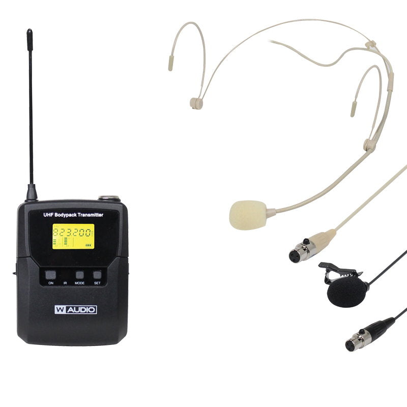W Audio DQM 800BP Add On Beltpack Kit (823Mhz-865Mhz) - Alternate View 6
