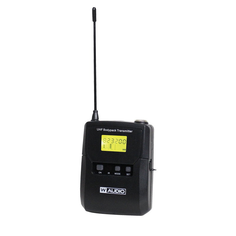 W Audio DQM 800BP Add On Beltpack Kit (823Mhz-865Mhz) - Alternate View 1