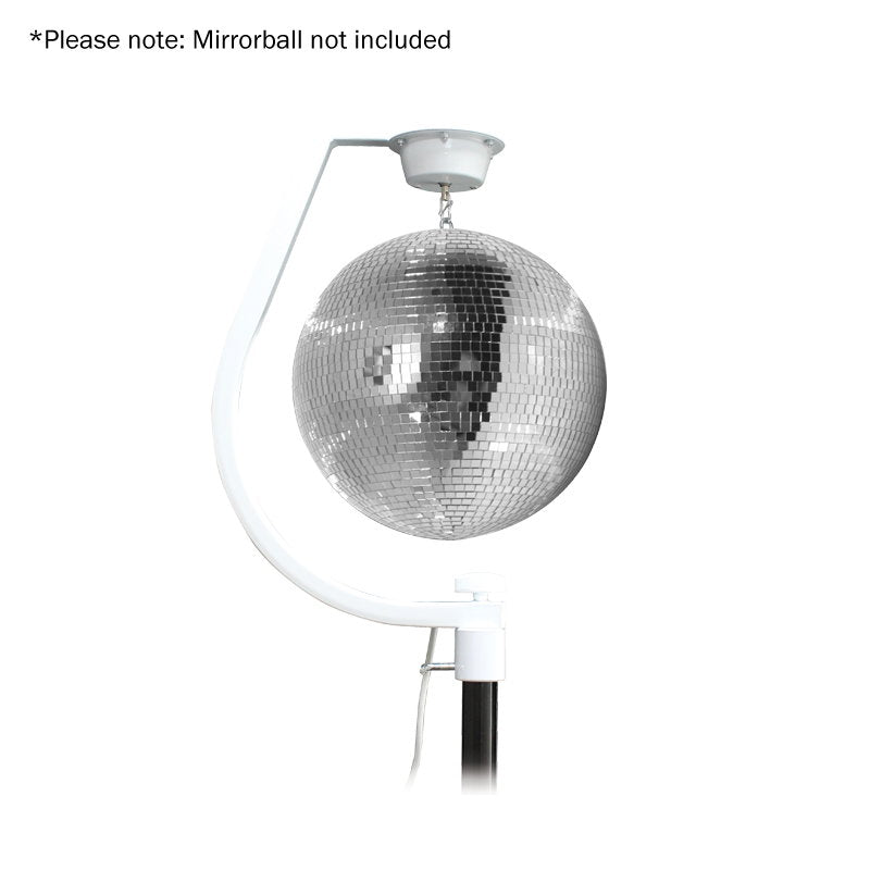 Equinox Curve Mirror Ball Hanging Bracket up to 30cm - Alternate View 1