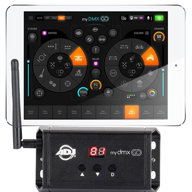 ADJ mydmx GO - Main View