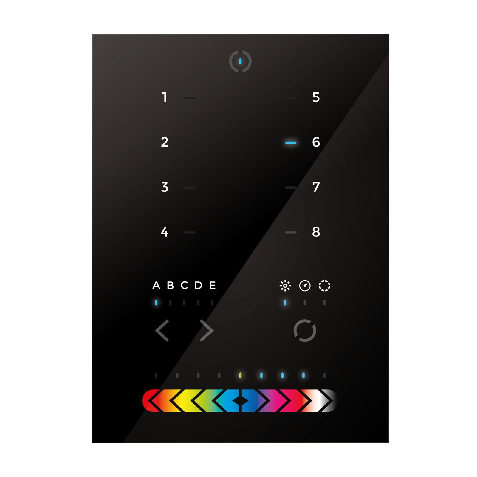 Nicolaudie Architectural STICK-KE2 DMX Wall Controller - Main View