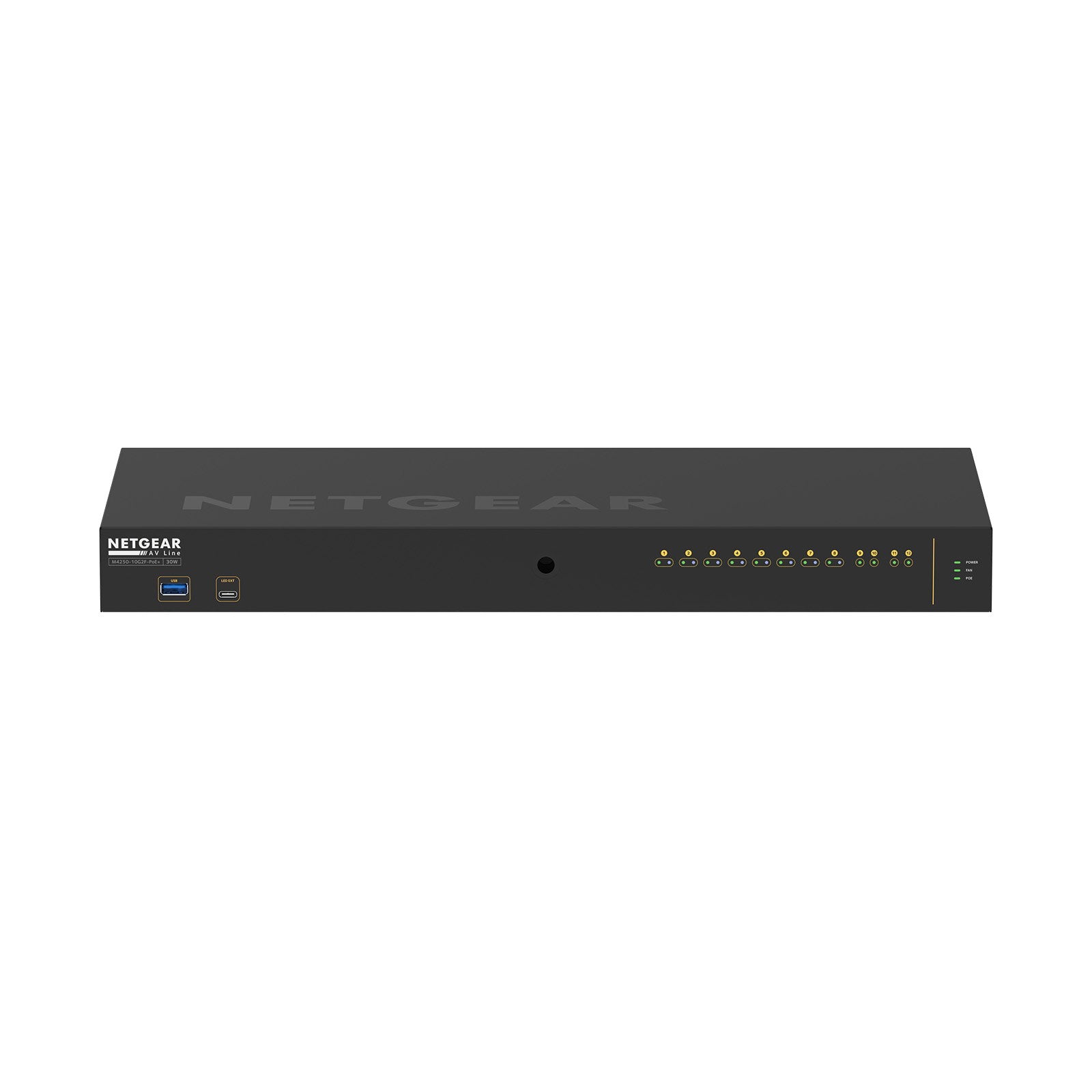 Netgear AV M4250-10G2F-POE+ Managed Switch GSM4212P-100EUS - Alternate View 7