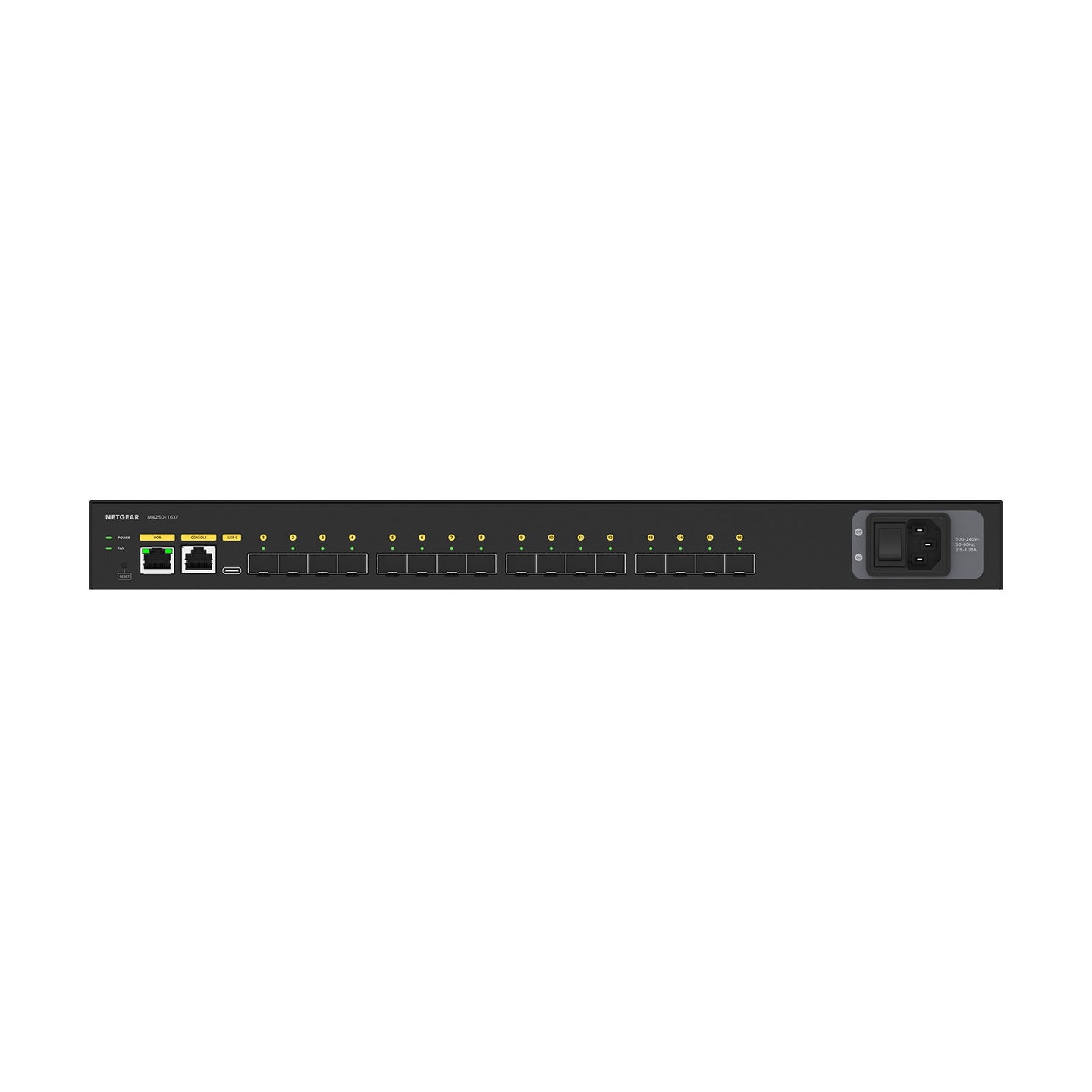 Netgear AV M4250-16XF Managed Switch XSM4216F-100EUS - Alternate View 4