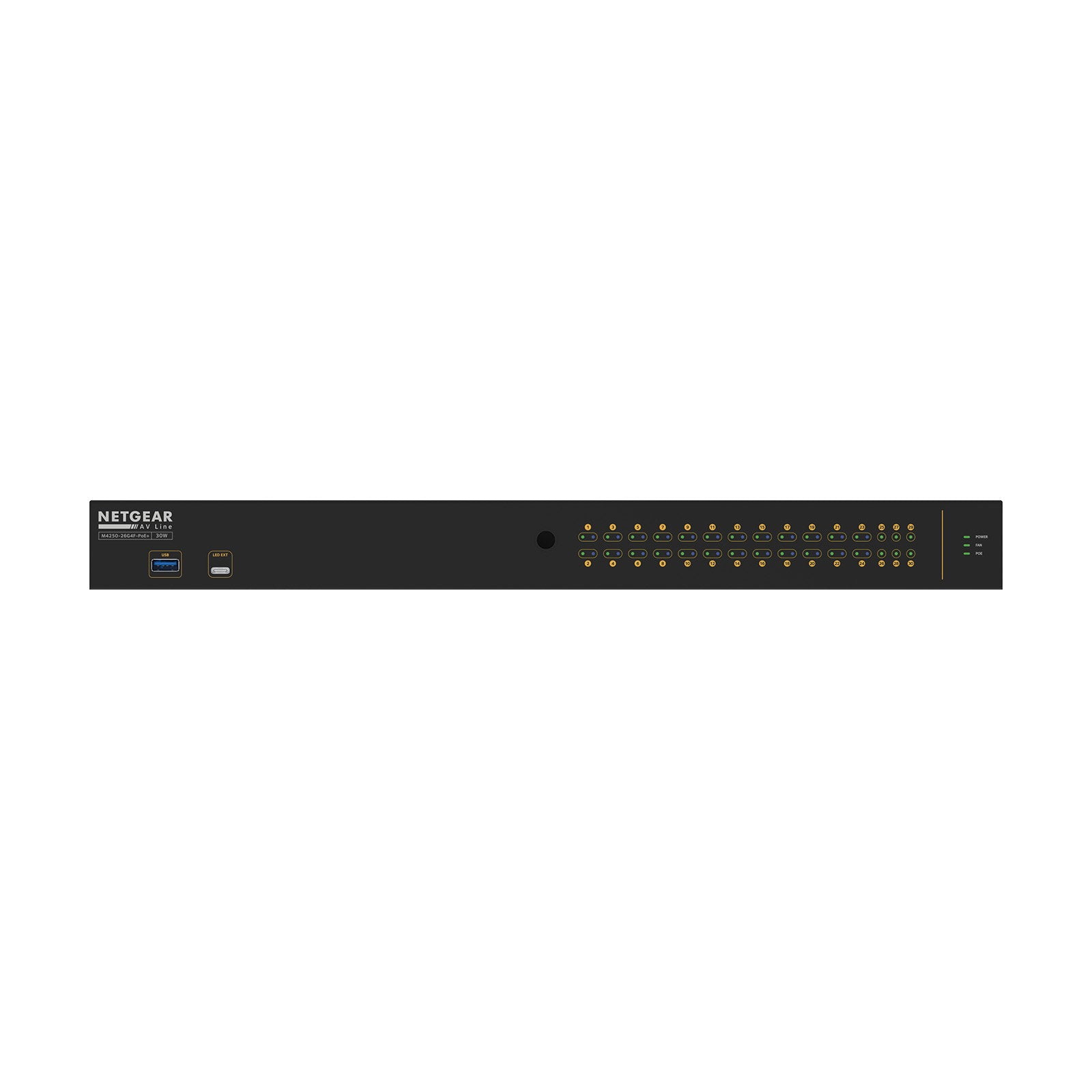 Netgear AV M4250-26G4F-POE+ Managed Switch GSM4230P-100EUS - Alternate View 6