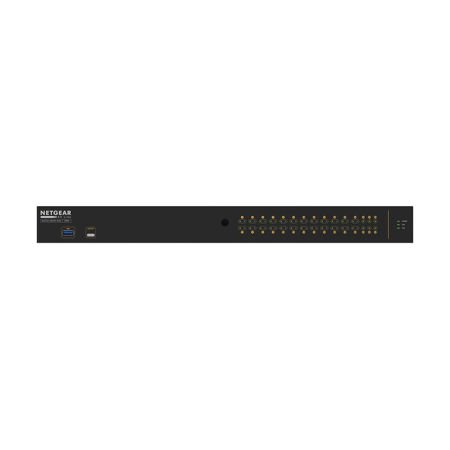 Netgear AV M4250-26G4F-POE+ Managed Switch GSM4230P-100EUS - Alternate View 6