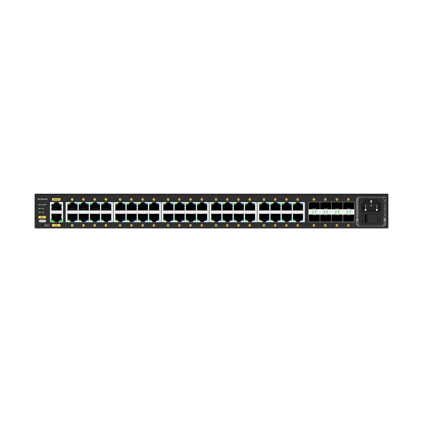 Netgear AV M4250-40G8F-POE+ Managed Switch GSM4248P-100EUS - Alternate View 4