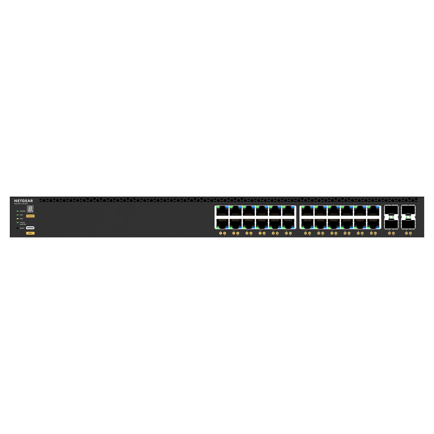 Netgear AV M4350-24G4XF Fully Managed Switch GSM4328-100NES - Alternate View 3