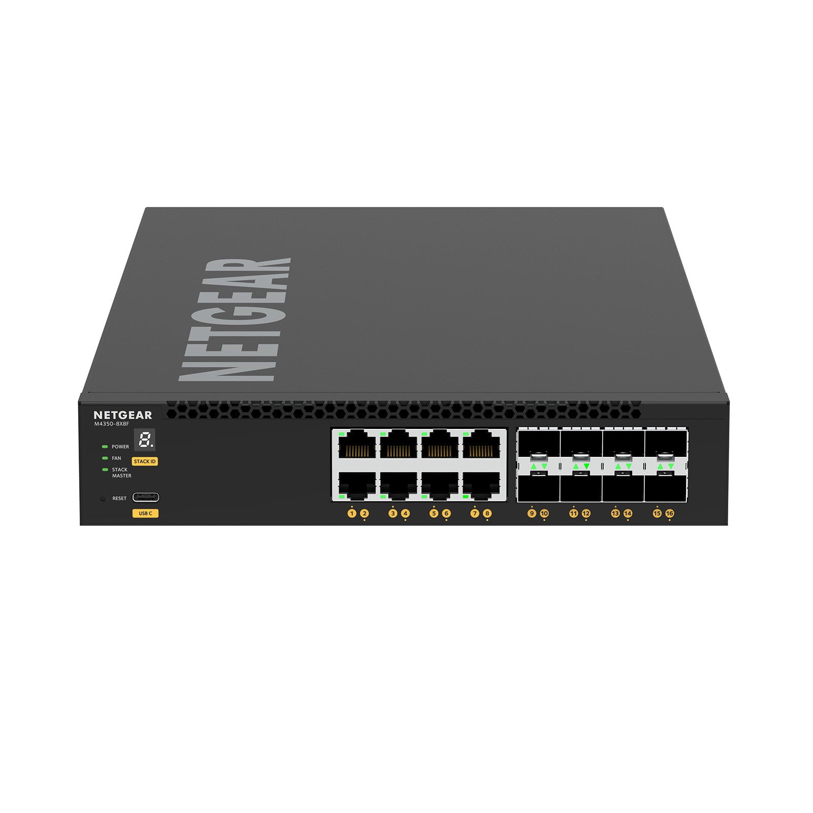 Netgear AV M4350-8X8F Fully Managed Switch XSM4316-100NES - Main View
