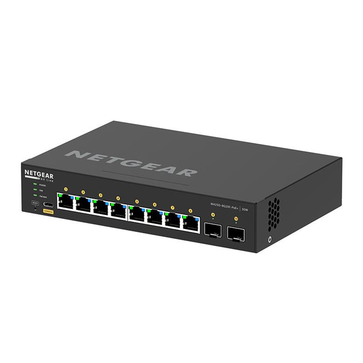 Netgear AV M4250-8G2XF-POE+ Managed Switch GSM4210PX - Alternate View 5